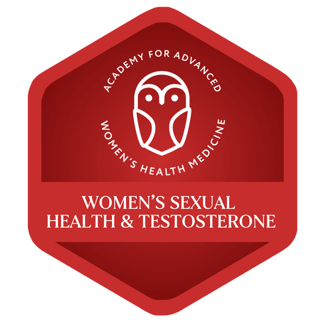 Women's Sexual Health & Testosterone badge